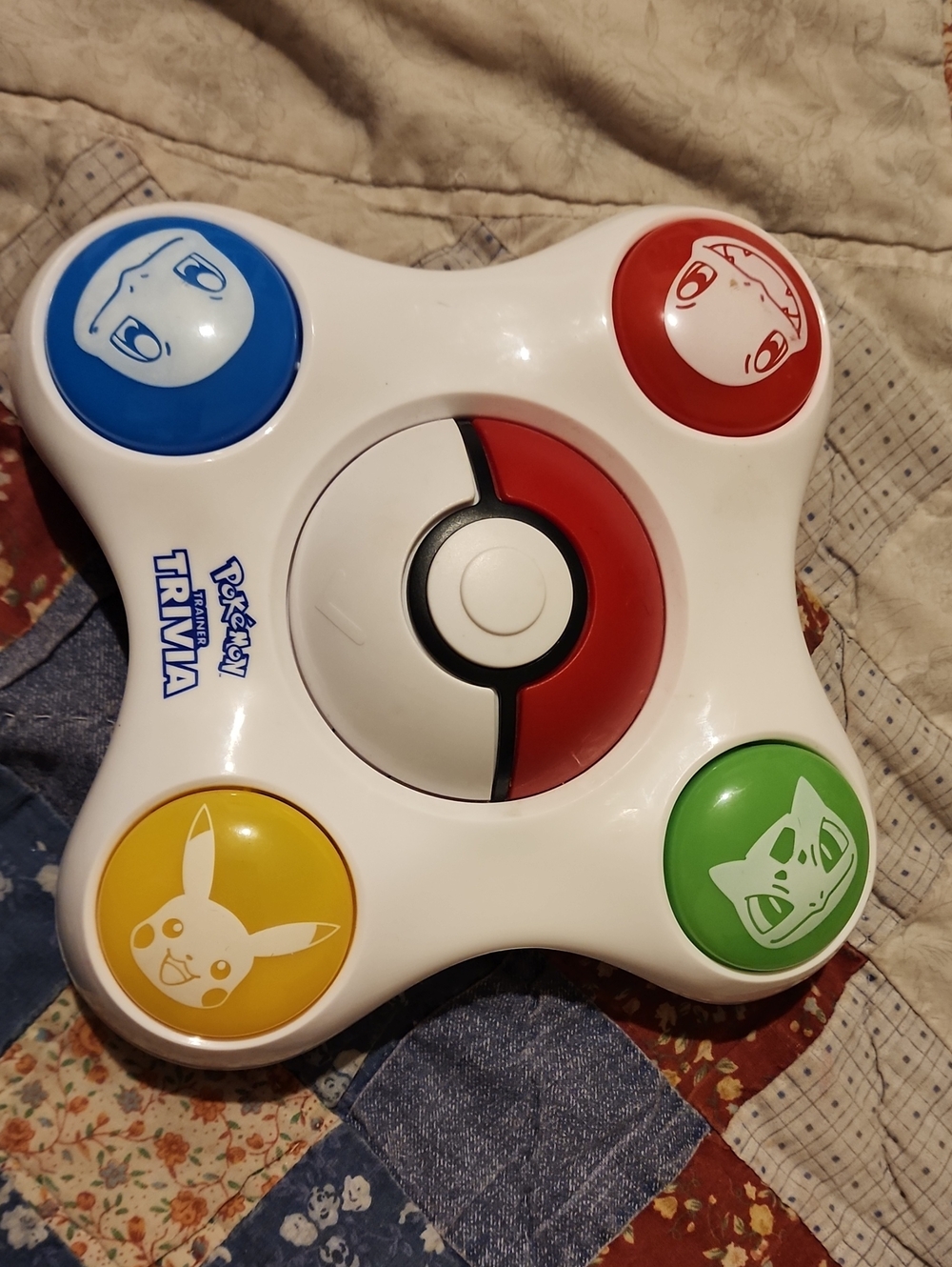 Pokemon Trainer Electronic Handheld Trivia Game